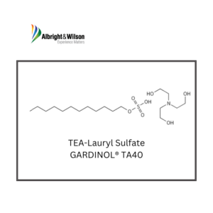 TEA-Lauryl Sulfate- chemical structure - GARDINOL® TA40_f